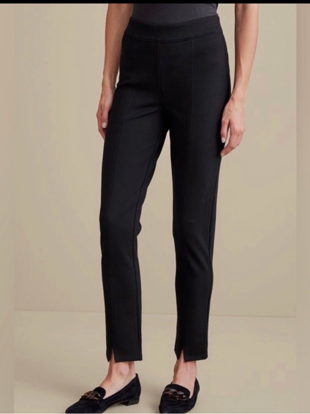 Soft Surroundings Black Ankle Pants